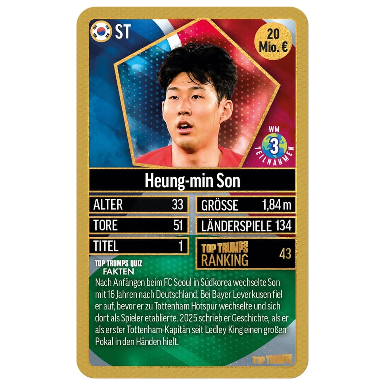 World Football Stars Card Game 200 Pachet 6 *Versiunea Germana* poza produsului