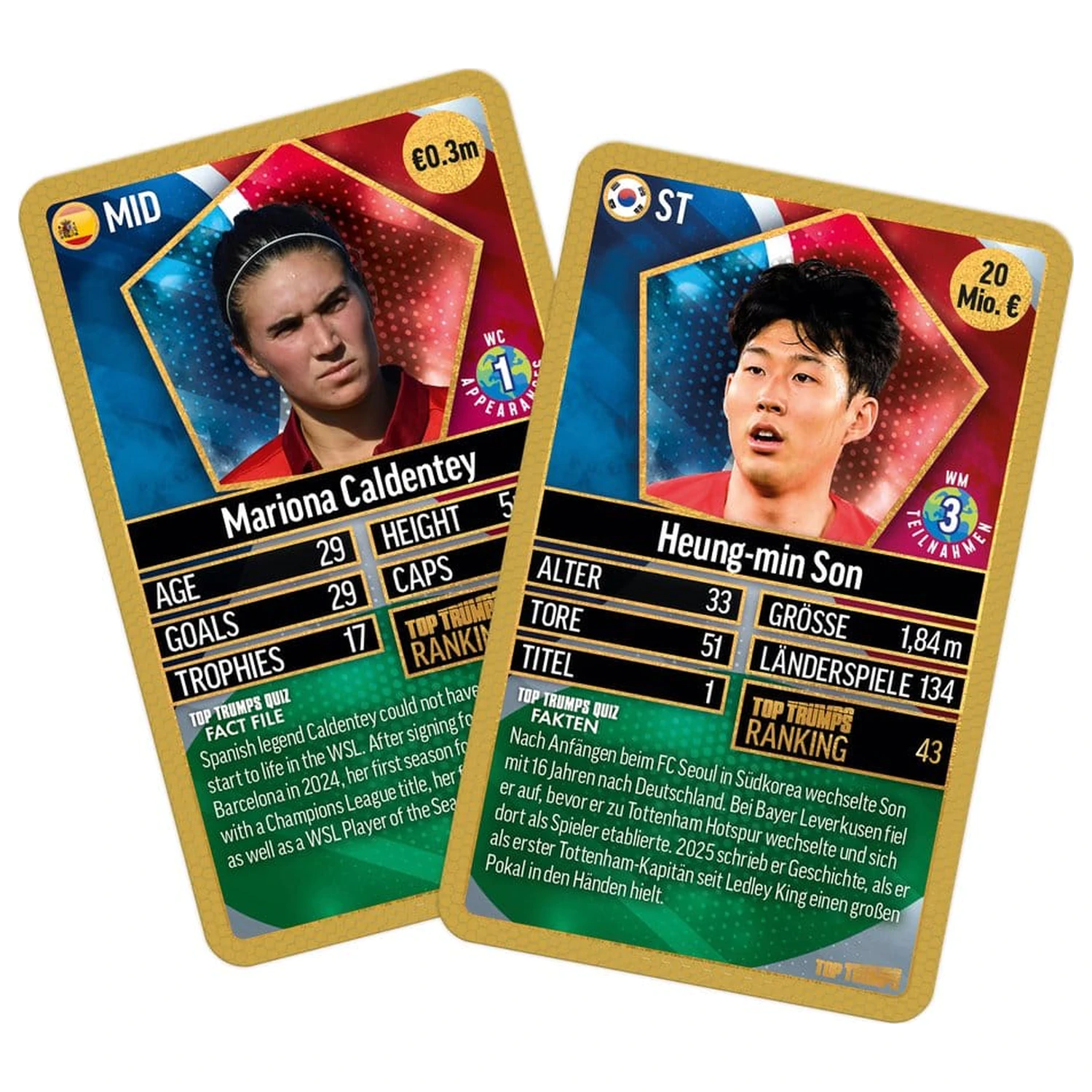 World Football Stars Card Game 200 Pachet 6 *Versiunea Germana* poza produsului