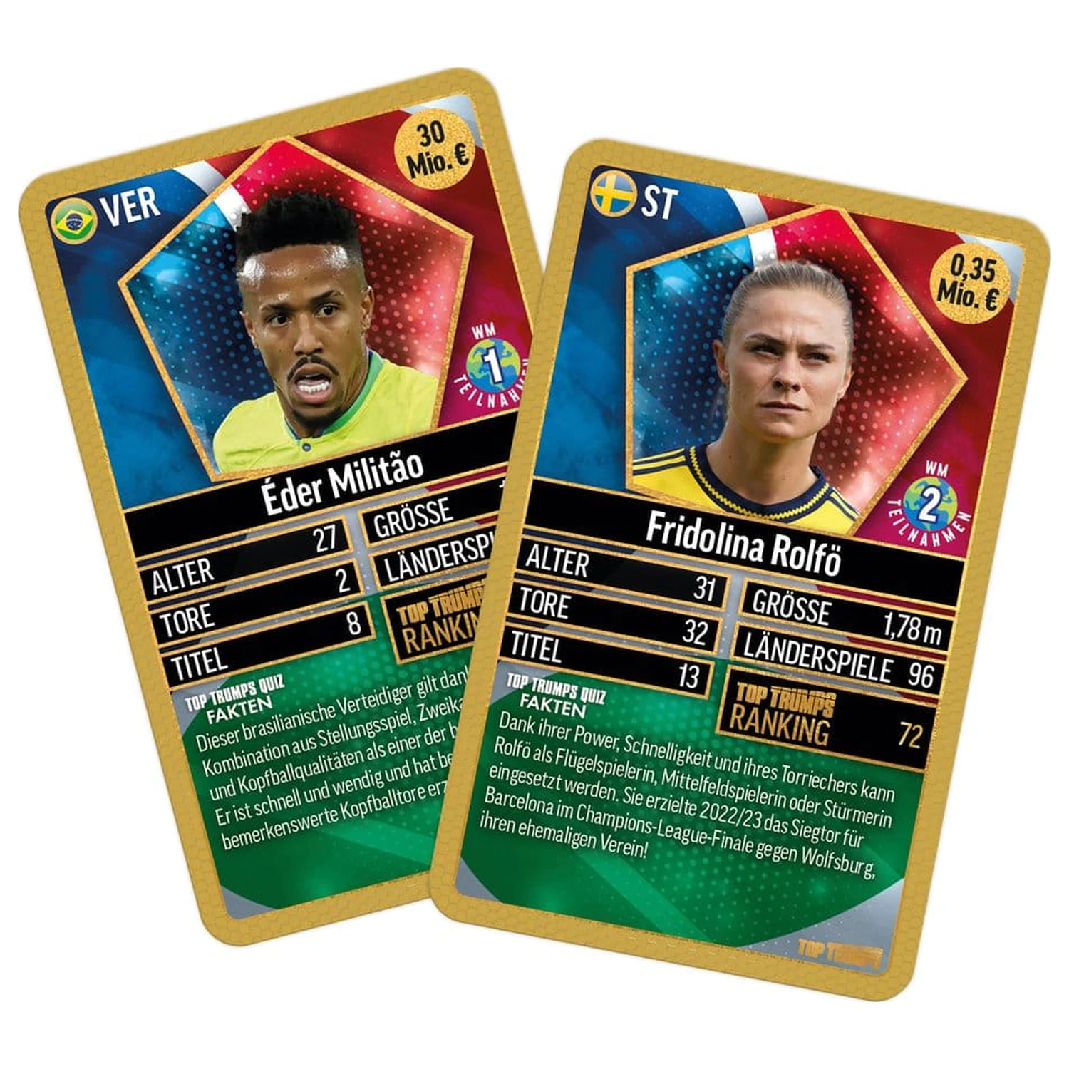 World Football Stars Card Game 200 Pachet 6 *Versiunea Germana* poza produsului