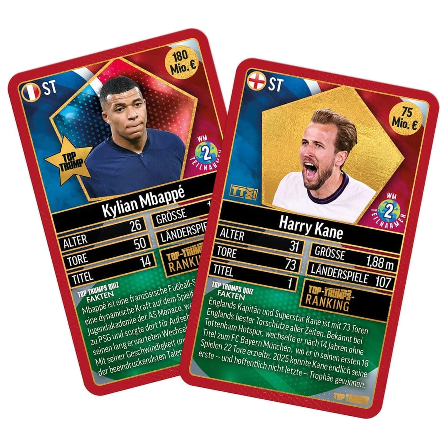 World Football Stars Card Game 200 Pachet de pornire *German Version* poza produsului