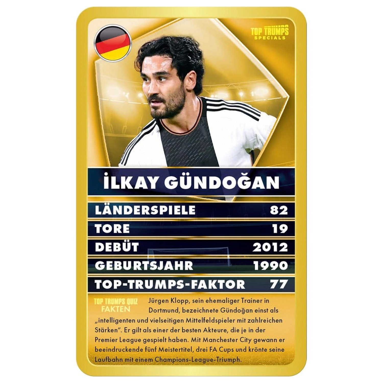 World Football Stars 6 joc de carti Top Trumps *Versiune Germana* poza produsului