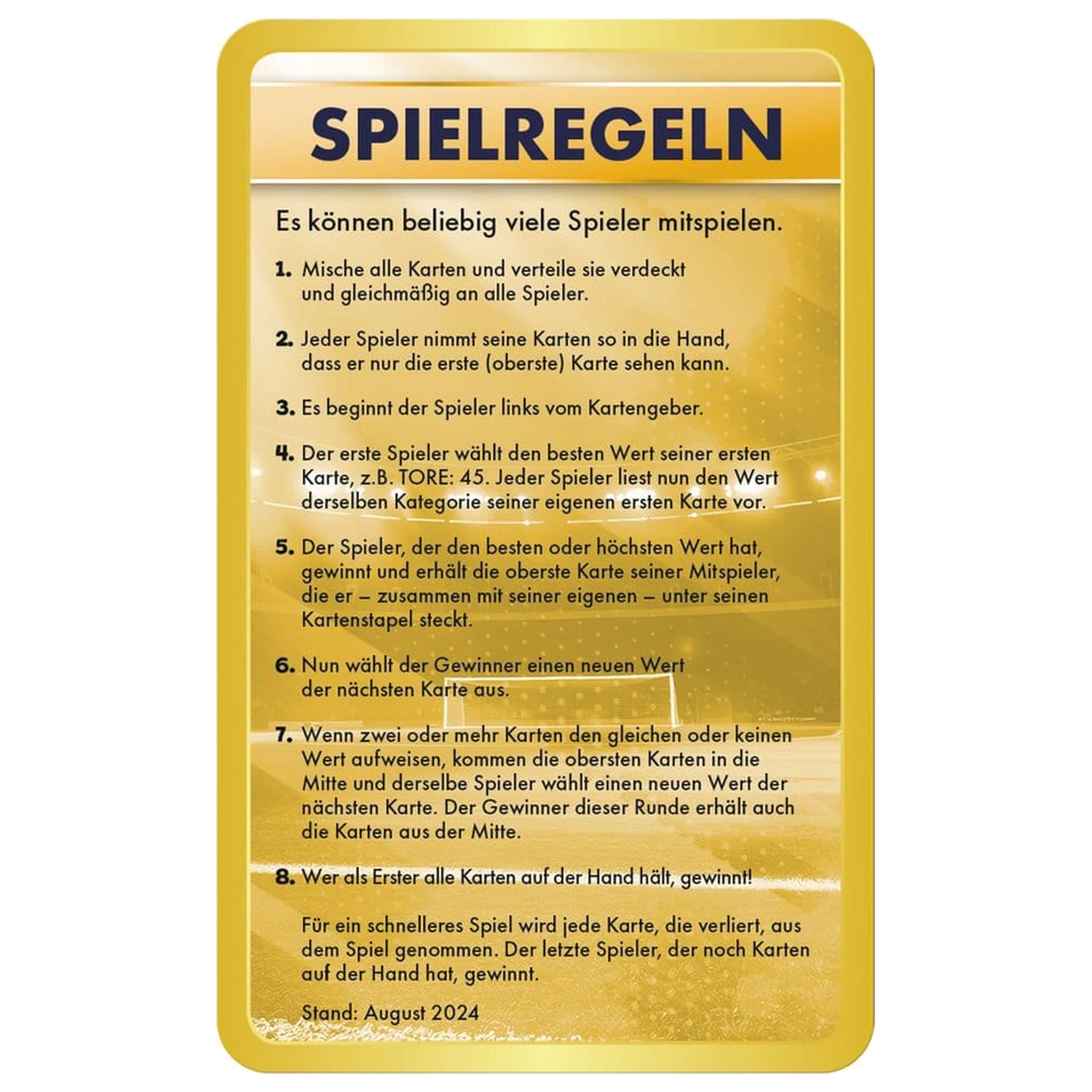 World Football Stars 6 joc de carti Top Trumps *Versiune Germana* poza produsului