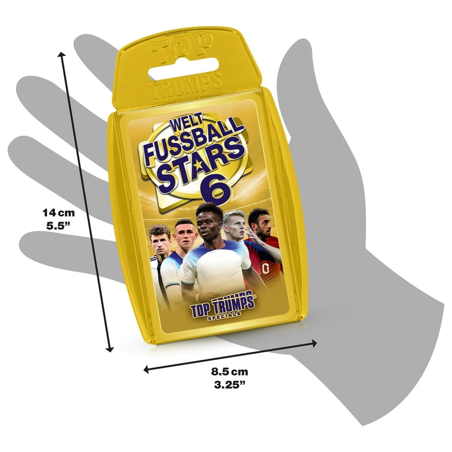 World Football Stars 6 joc de carti Top Trumps *Versiune Germana* poza produsului