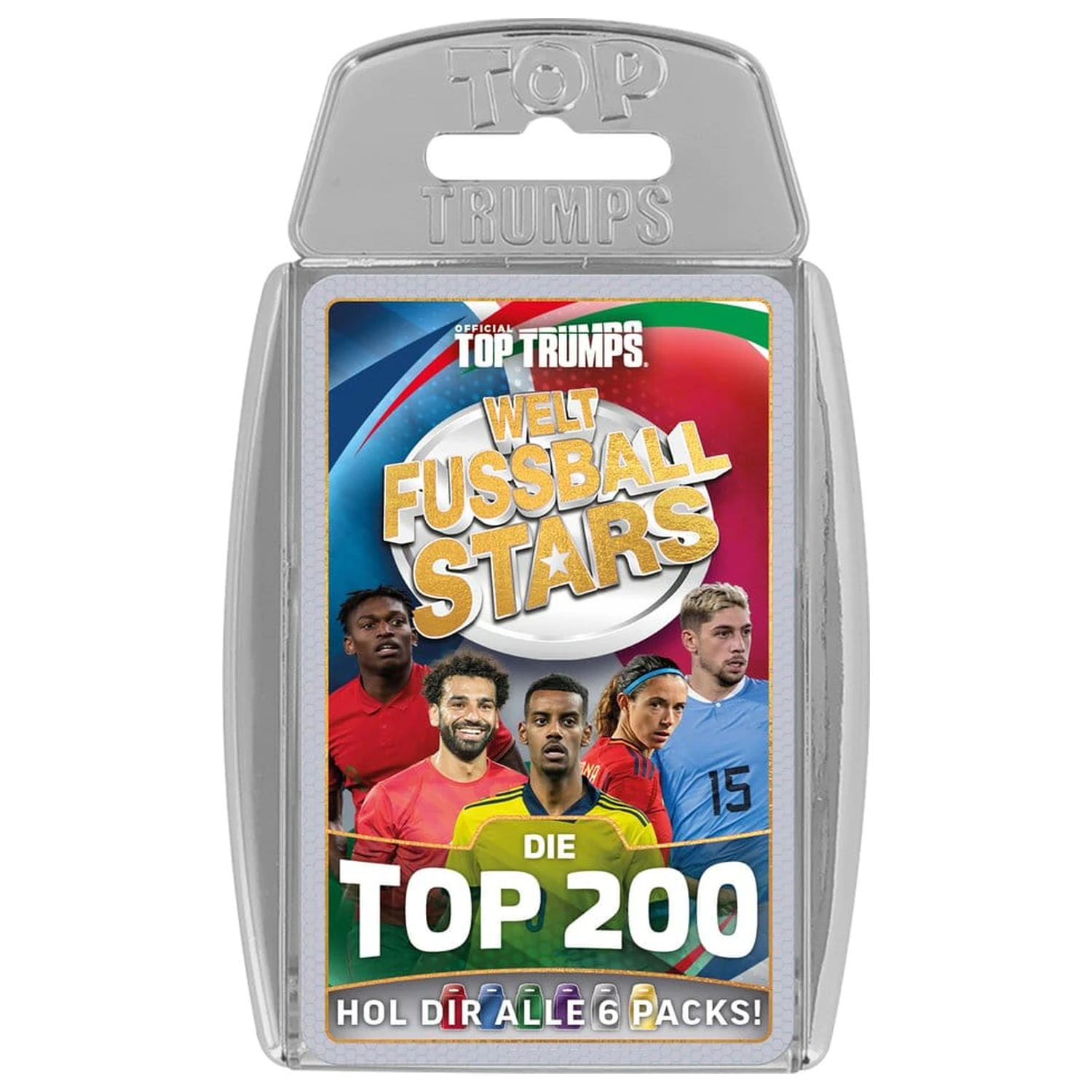 World Football Stars Card Game 200 pachete 5 *German Version* poza produsului
