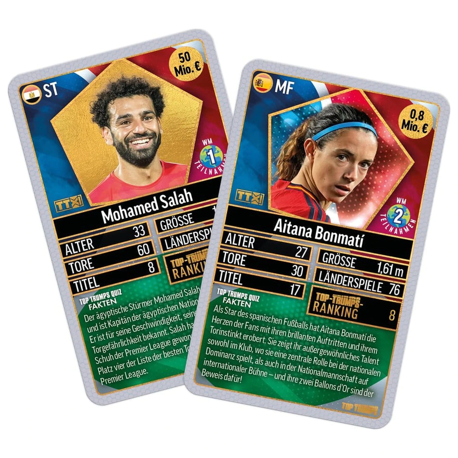 World Football Stars Card Game 200 pachete 5 *German Version* poza produsului