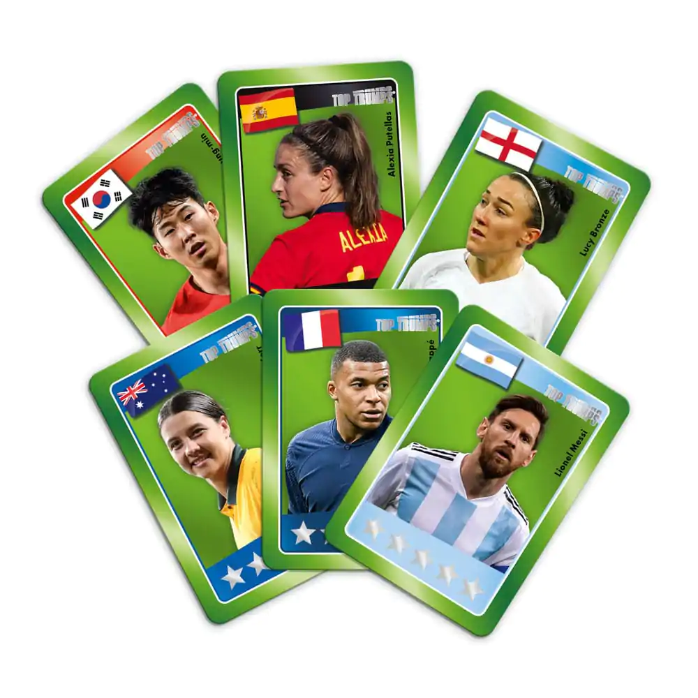 World football stars Top Trumps Match - Jocul Crazy Cube Versiunea Verde poza produsului