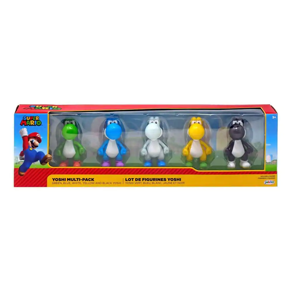 World of Nintendo Super Mario Mini Figurina Set de 5 Super Mario Wiggler, Mario und Luigi 6 cm poza produsului