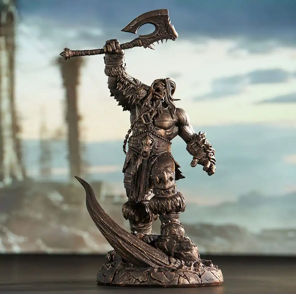 World of Warcraft Statuie 1/10 Bronze Coloured Edition Grommash Hellscream 31 cm poza produsului