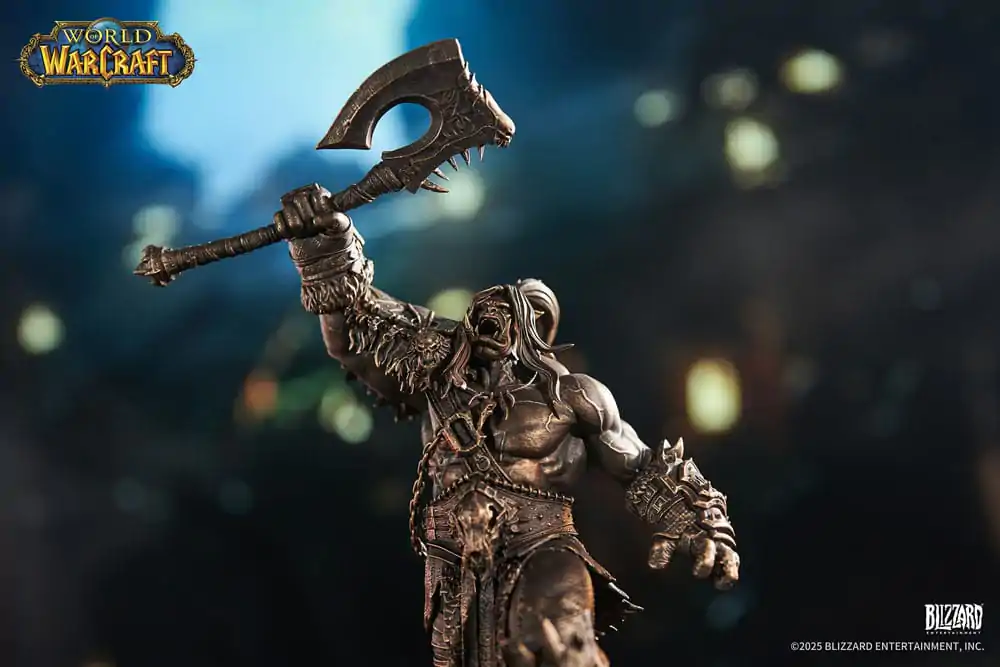 World of Warcraft Statuie 1/10 Bronze Coloured Edition Grommash Hellscream 31 cm poza produsului