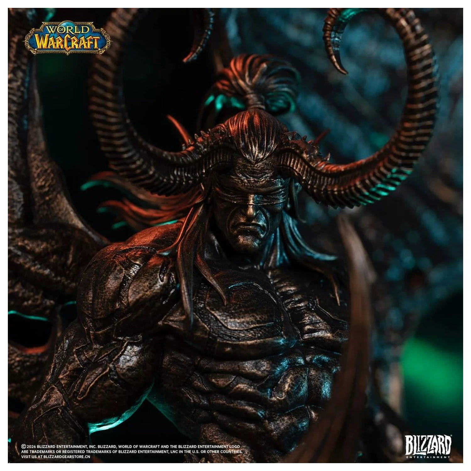 World of Warcraft Statuie Scară 1/10 Illidan Stormrage (Bronze-Colored) 34 cm poza produsului
