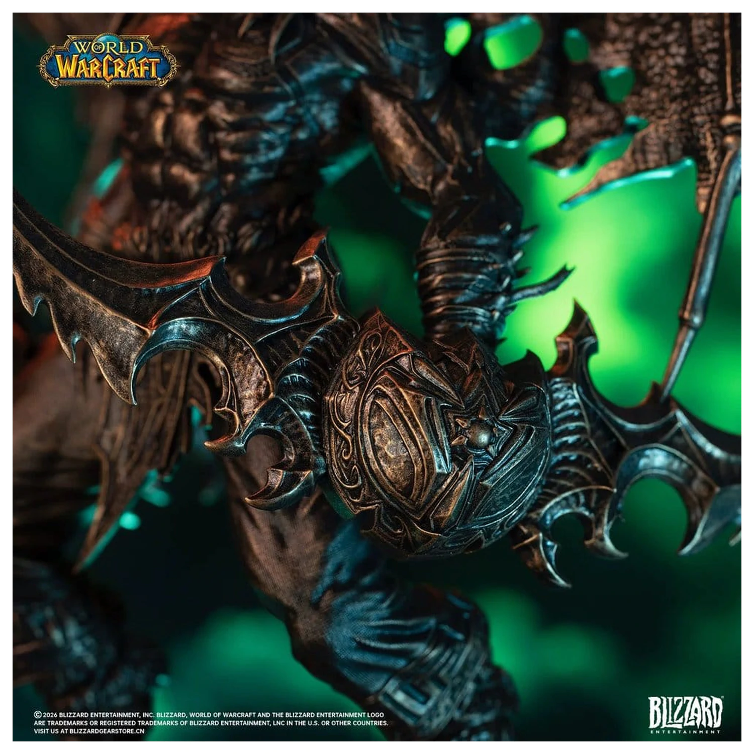 World of Warcraft Statuie Scară 1/10 Illidan Stormrage (Bronze-Colored) 34 cm poza produsului