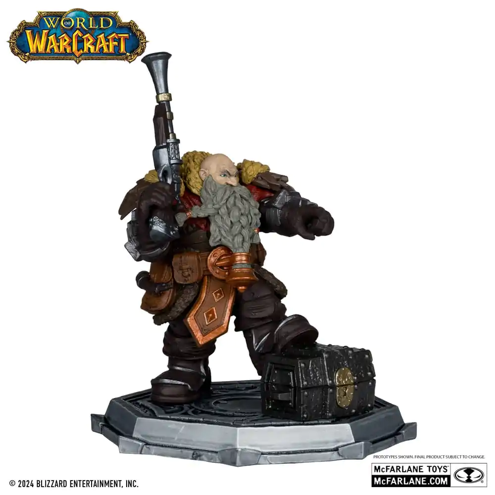 World of Warcraft Statuie PVC Set 2 1/12 Dwarf Hunter: Beast Master & Pandaren: Monk (Gold Label) 15 cm poza produsului