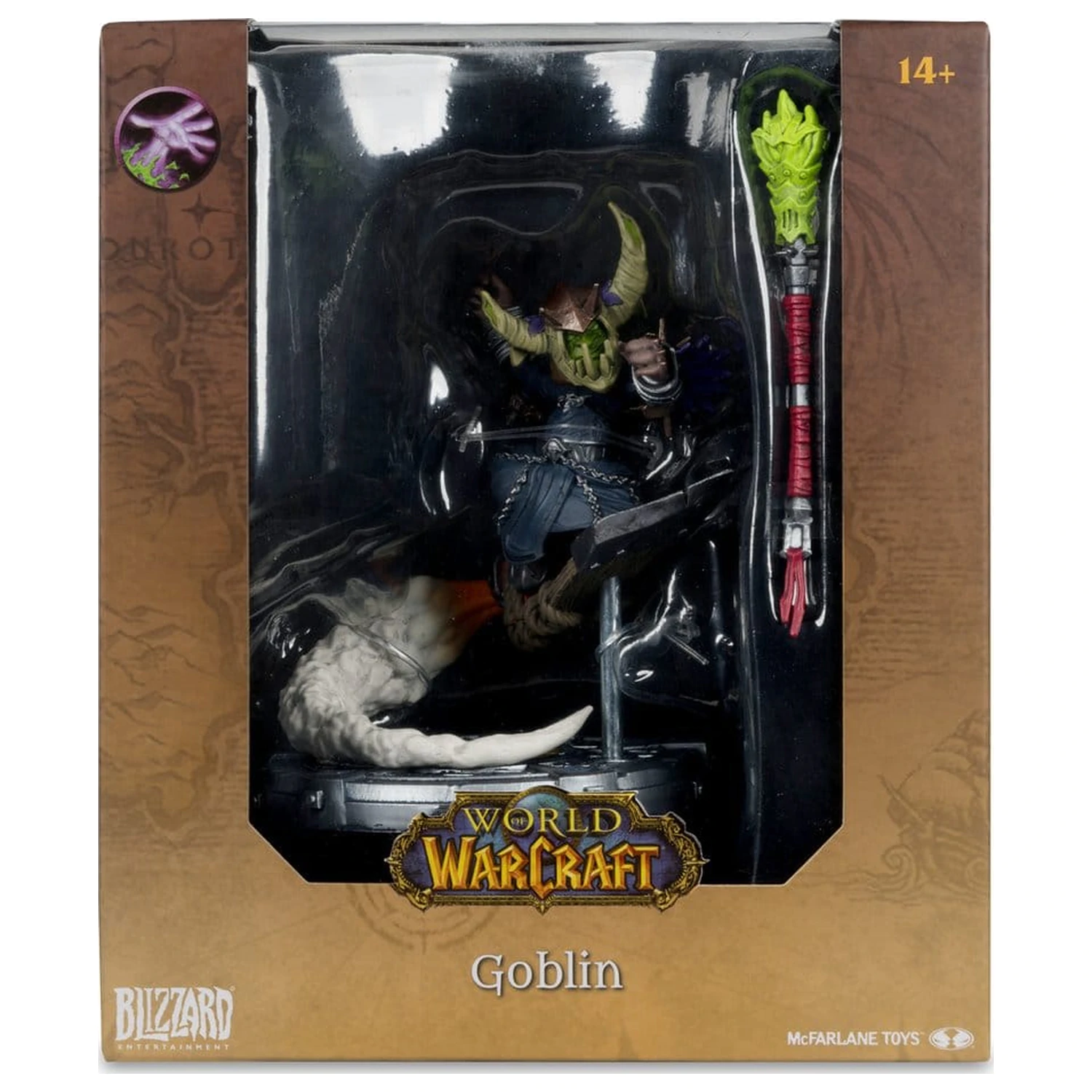World of Warcraft figurina la scara 1/12 editie limitata posedata Goblin 19 cm poza produsului