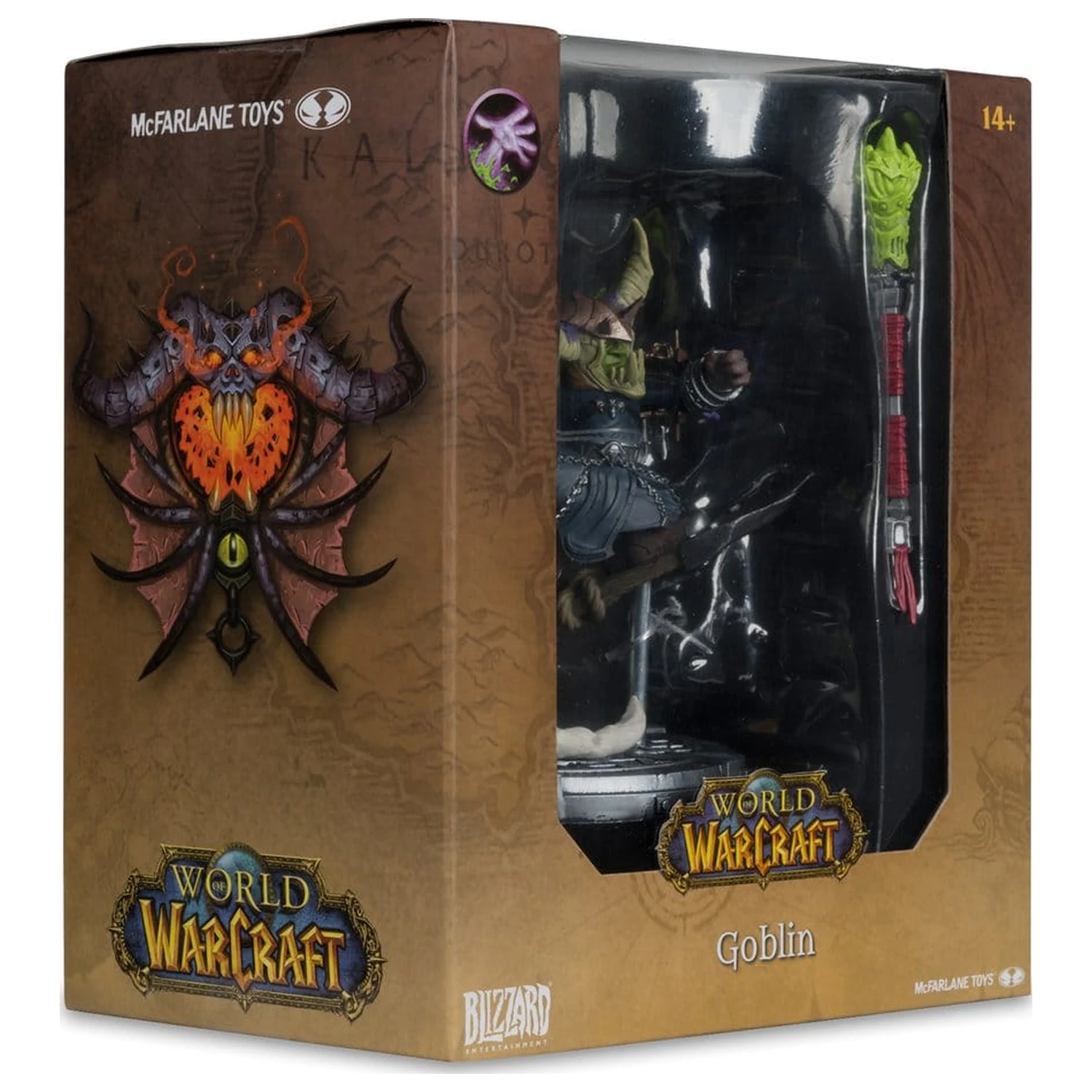 World of Warcraft figurina la scara 1/12 editie limitata posedata Goblin 19 cm poza produsului