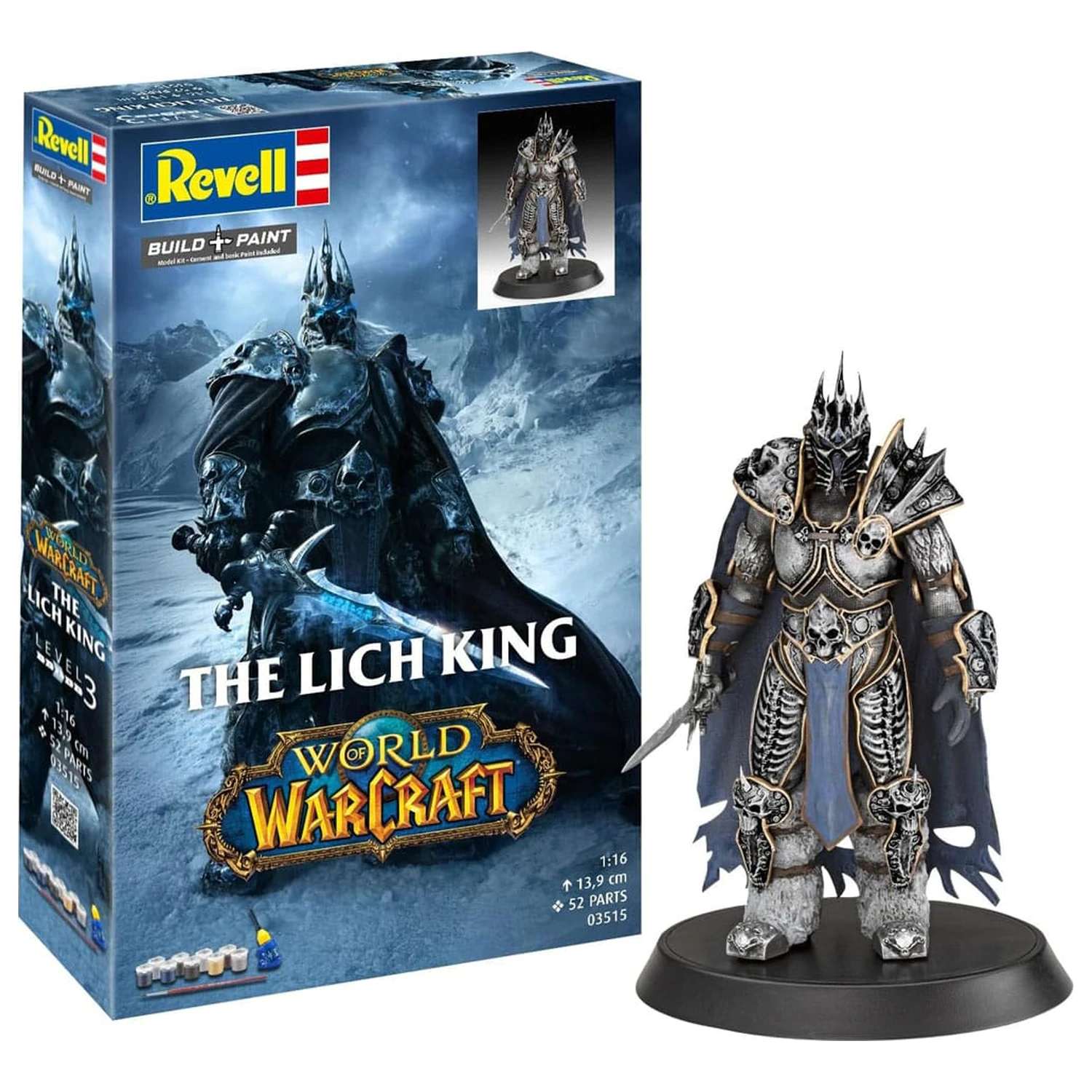 Set cadou model World of Warcraft 1/16 Regele Lich 13 cm poza produsului