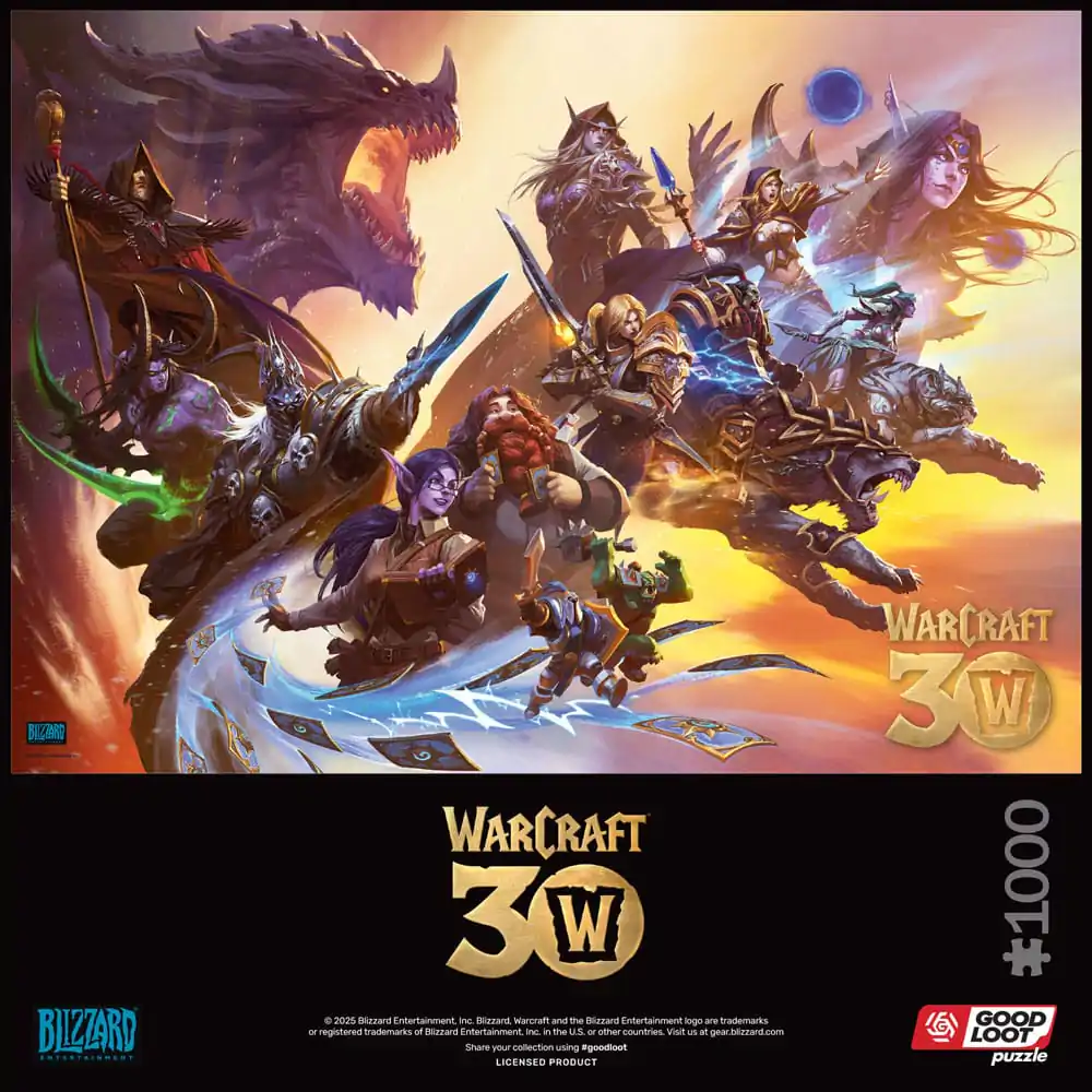 World of Warcraft Puzzle 30th Anniversary (1000 piese) poza produsului