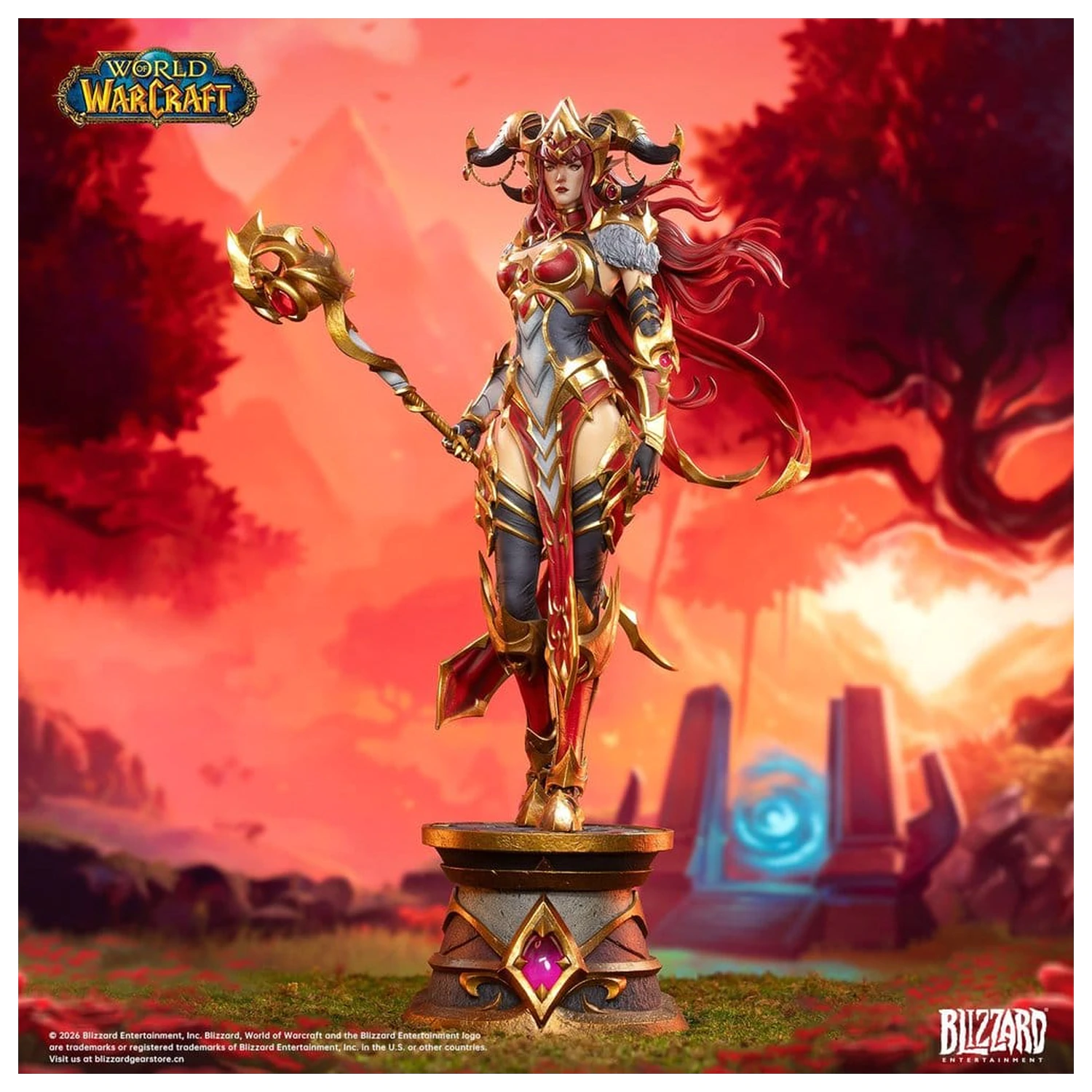Figurina World of Warcraft 1/6 Alexstrasza 41 cm poza produsului