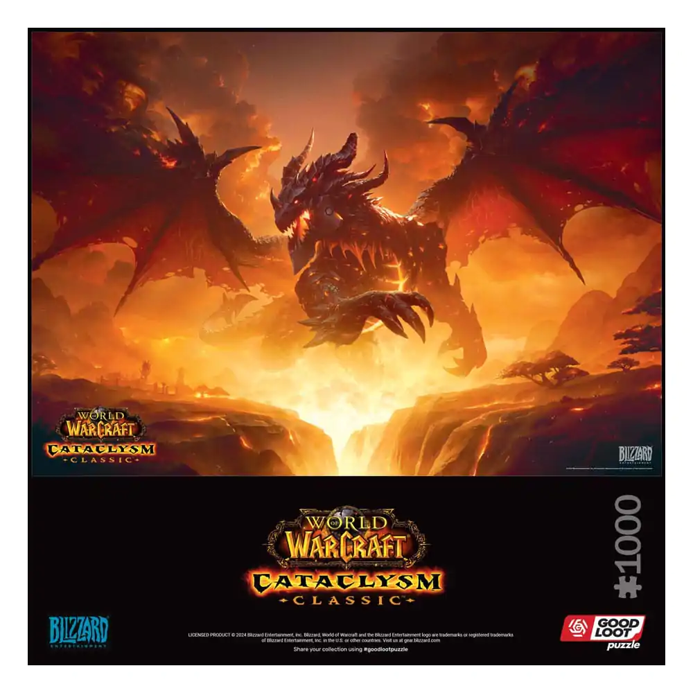 World of Warcraft Puzzle de Gaming Cataclysm Classic (1000 piese) poza produsului