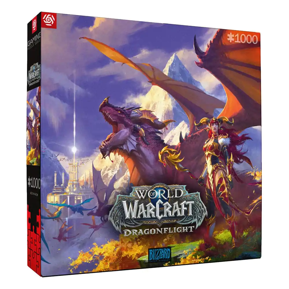 World of Warcraft Puzzle Gaming Dragonflight Alexstrasza (1000 piese) poza produsului