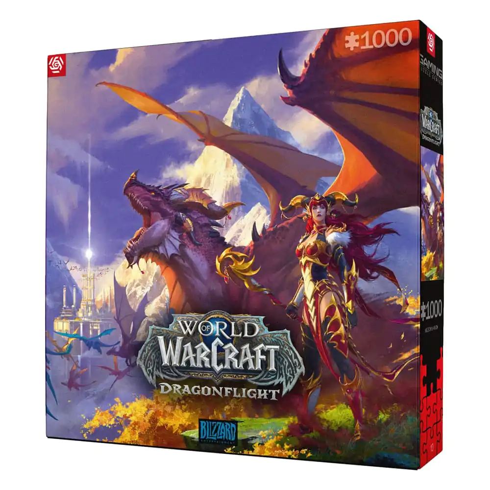 World of Warcraft Puzzle Gaming Dragonflight Alexstrasza (1000 piese) poza produsului