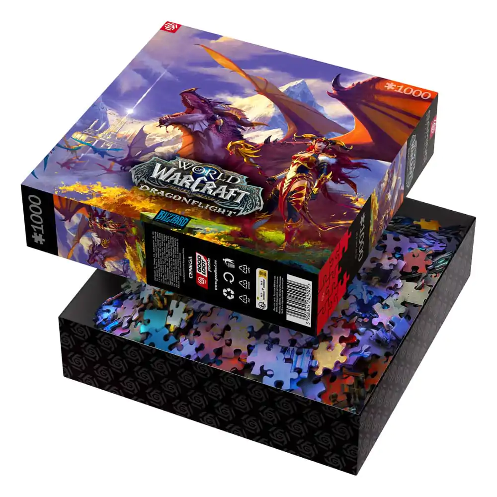 World of Warcraft Puzzle Gaming Dragonflight Alexstrasza (1000 piese) poza produsului