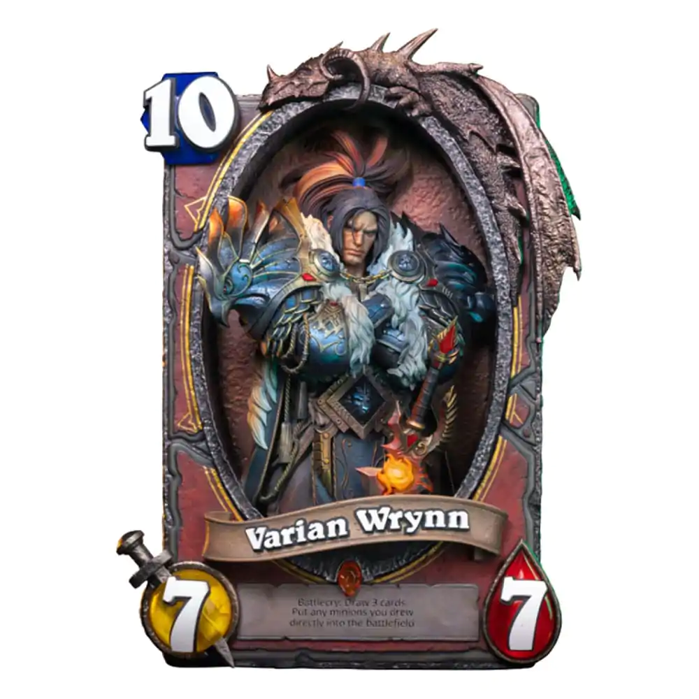 Hearthstone 3D Ramă de Artă Statuie Varian Wrynn 31 cm poza produsului