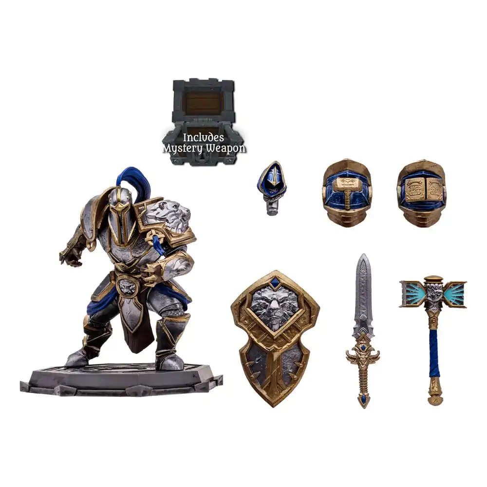 World of Warcraft Figurina de actiune Uman: Paladin / Warrior 15 cm poza produsului