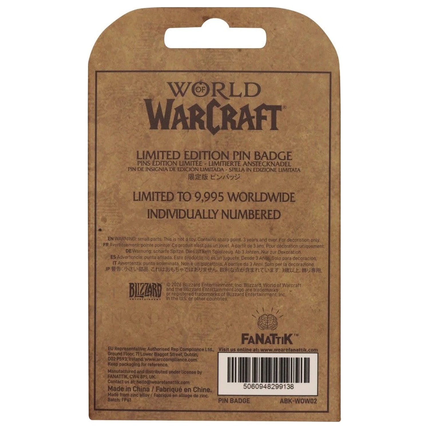 World of Warcraft Pin insigna Pepe Editie Limitata poza produsului