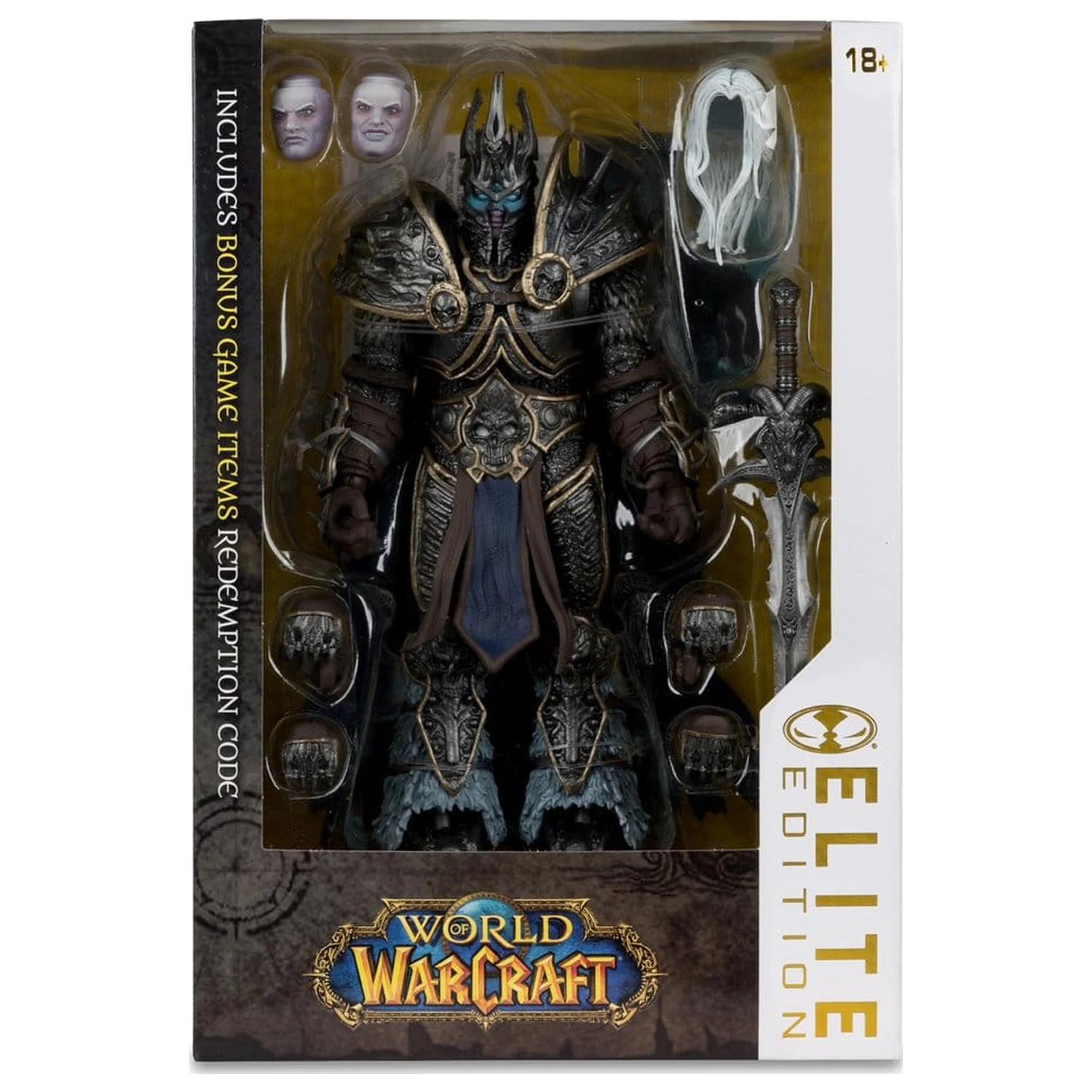 World of Warcraft McFarlane Elite Edition Figurina de actiune Lich King #09 18 cm poza produsului