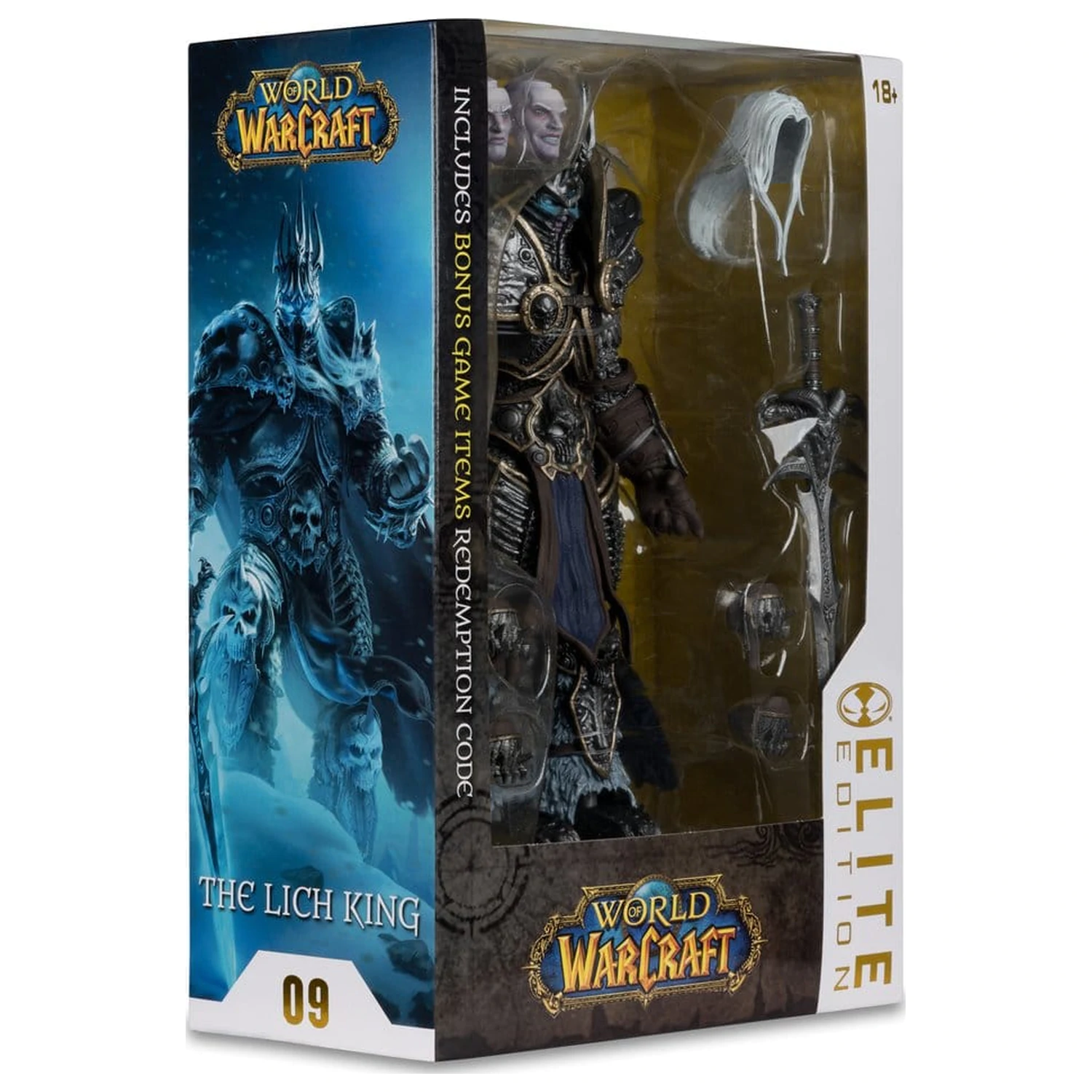World of Warcraft McFarlane Elite Edition Figurina de actiune Lich King #09 18 cm poza produsului