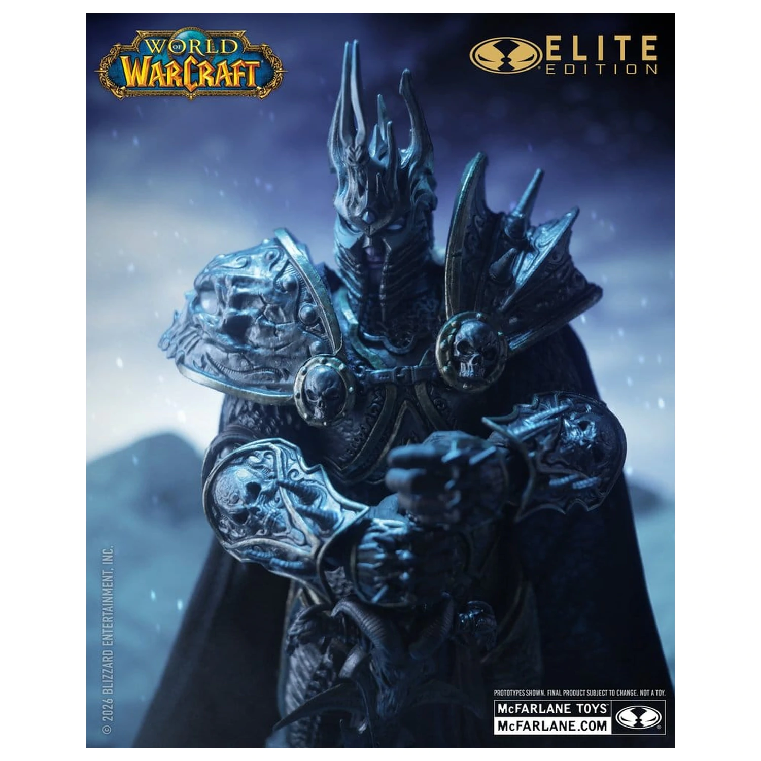 World of Warcraft McFarlane Elite Edition Figurina de actiune Lich King #09 18 cm poza produsului