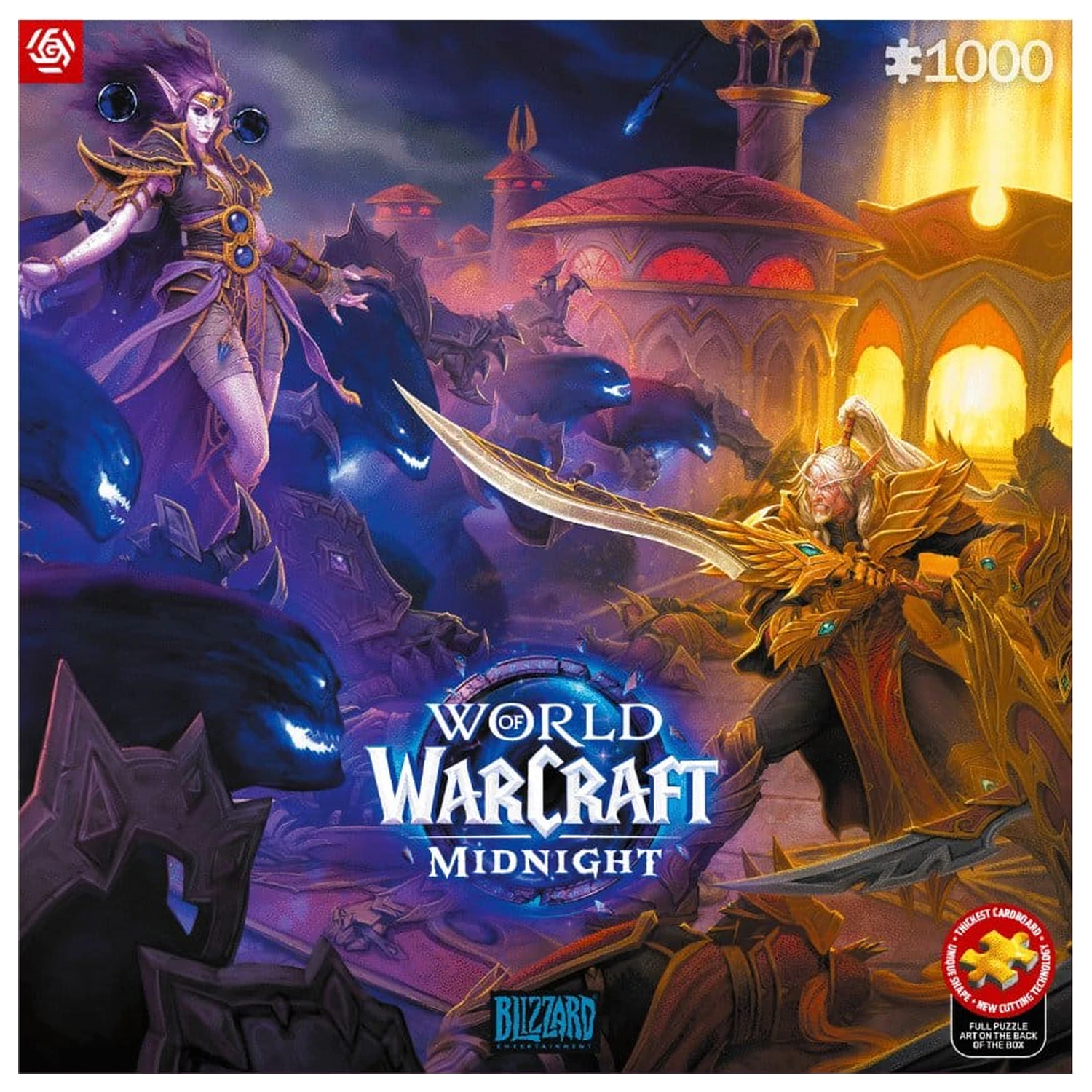 World of Warcraft Puzzle Midnight Against the Void (1000 de piese) poza produsului