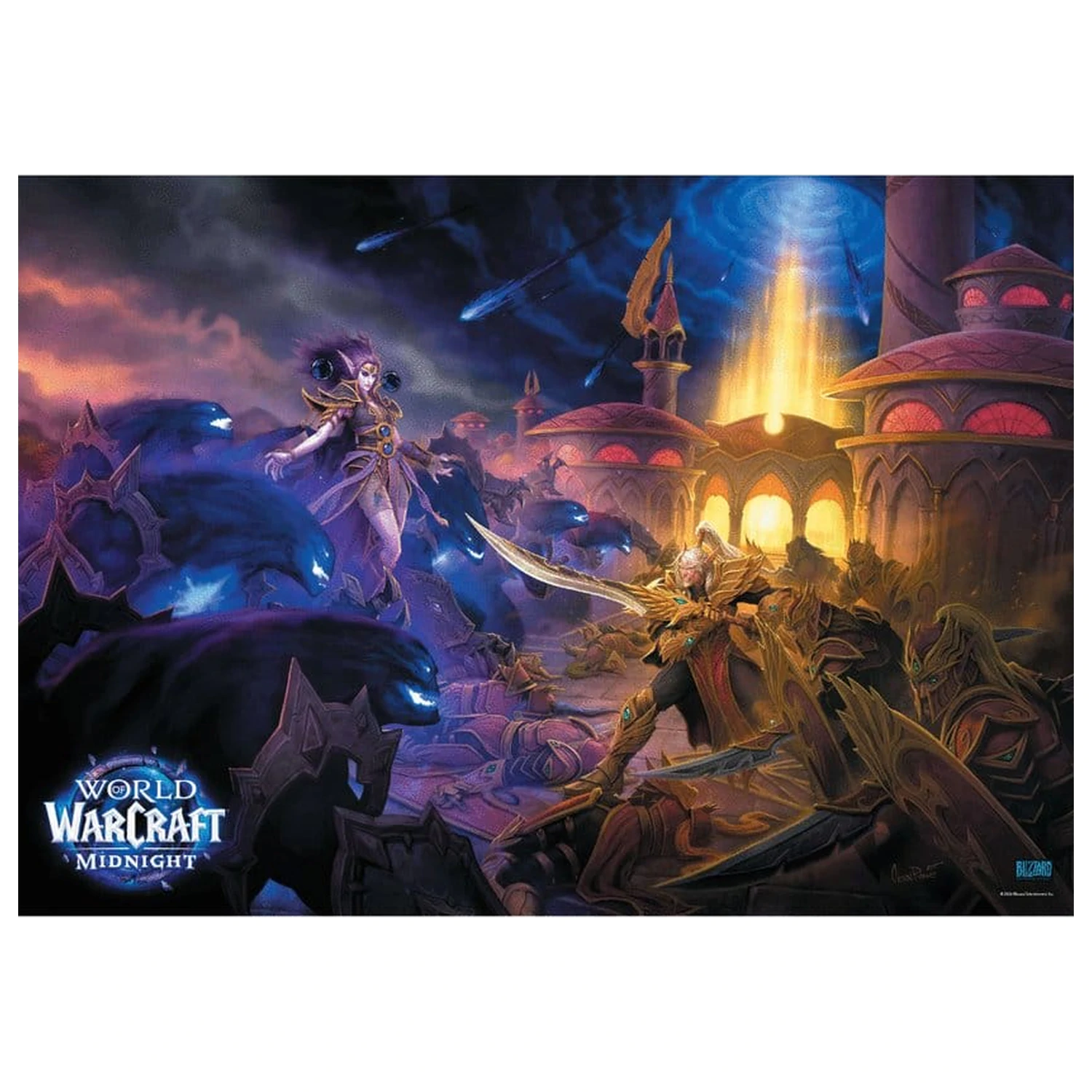 World of Warcraft Puzzle Midnight Against the Void (1000 de piese) poza produsului