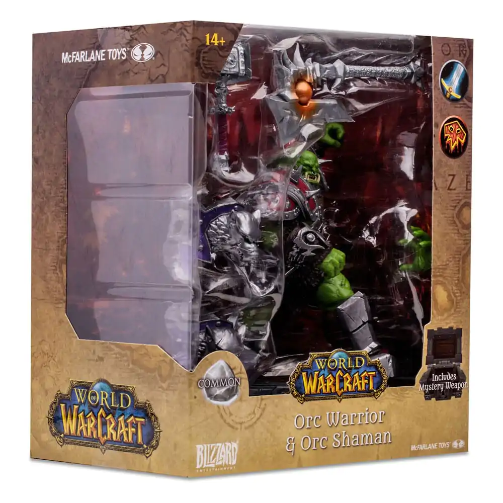 World of Warcraft figurina de actiune Orc: Shaman / Warrior 15 cm poza produsului