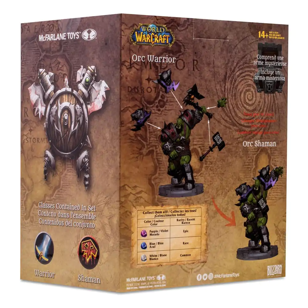 World of Warcraft figurina de actiune Orc: Shaman / Warrior 15 cm poza produsului