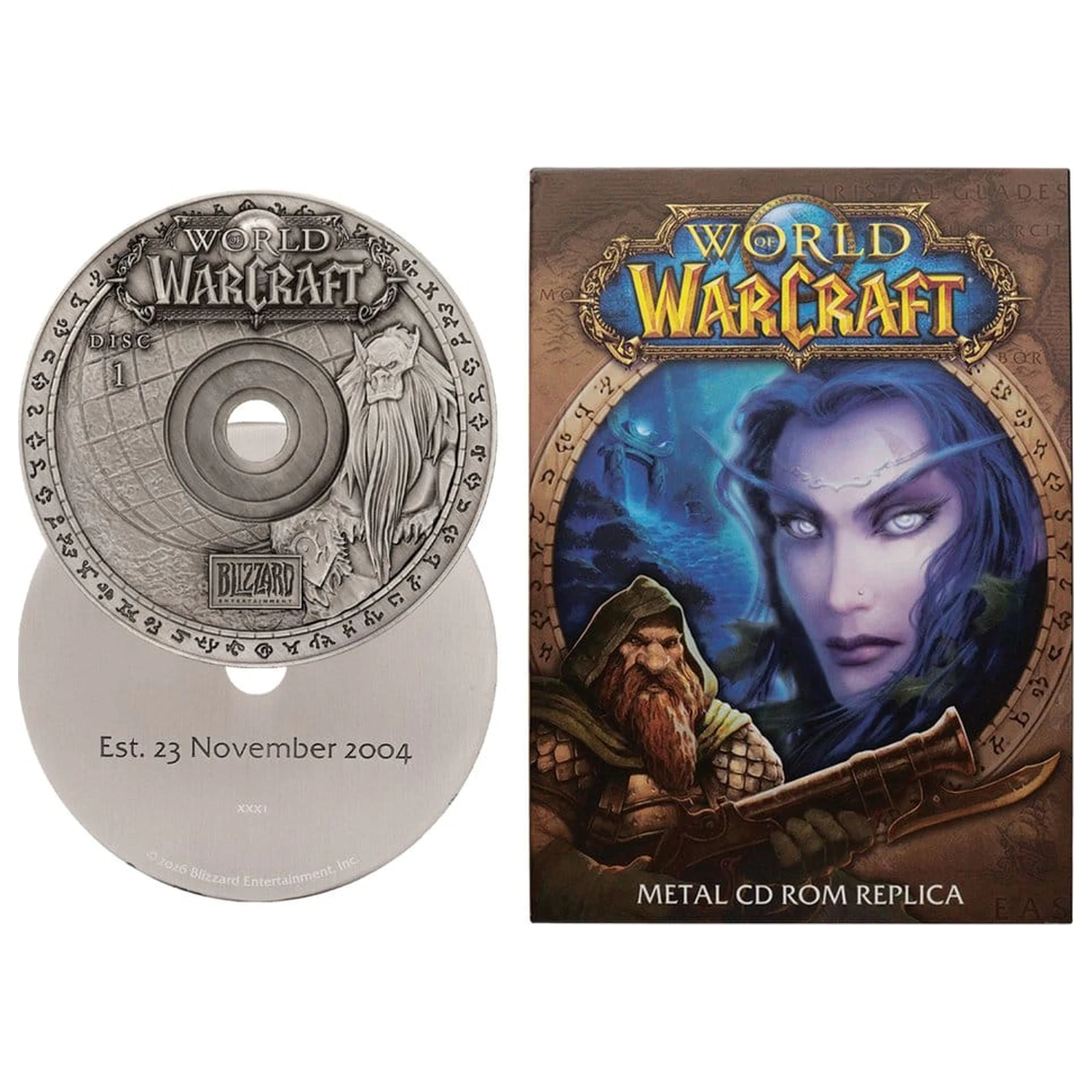 World of Warcraft Replica CD-ROM Editie Limitata 11 cm poza produsului