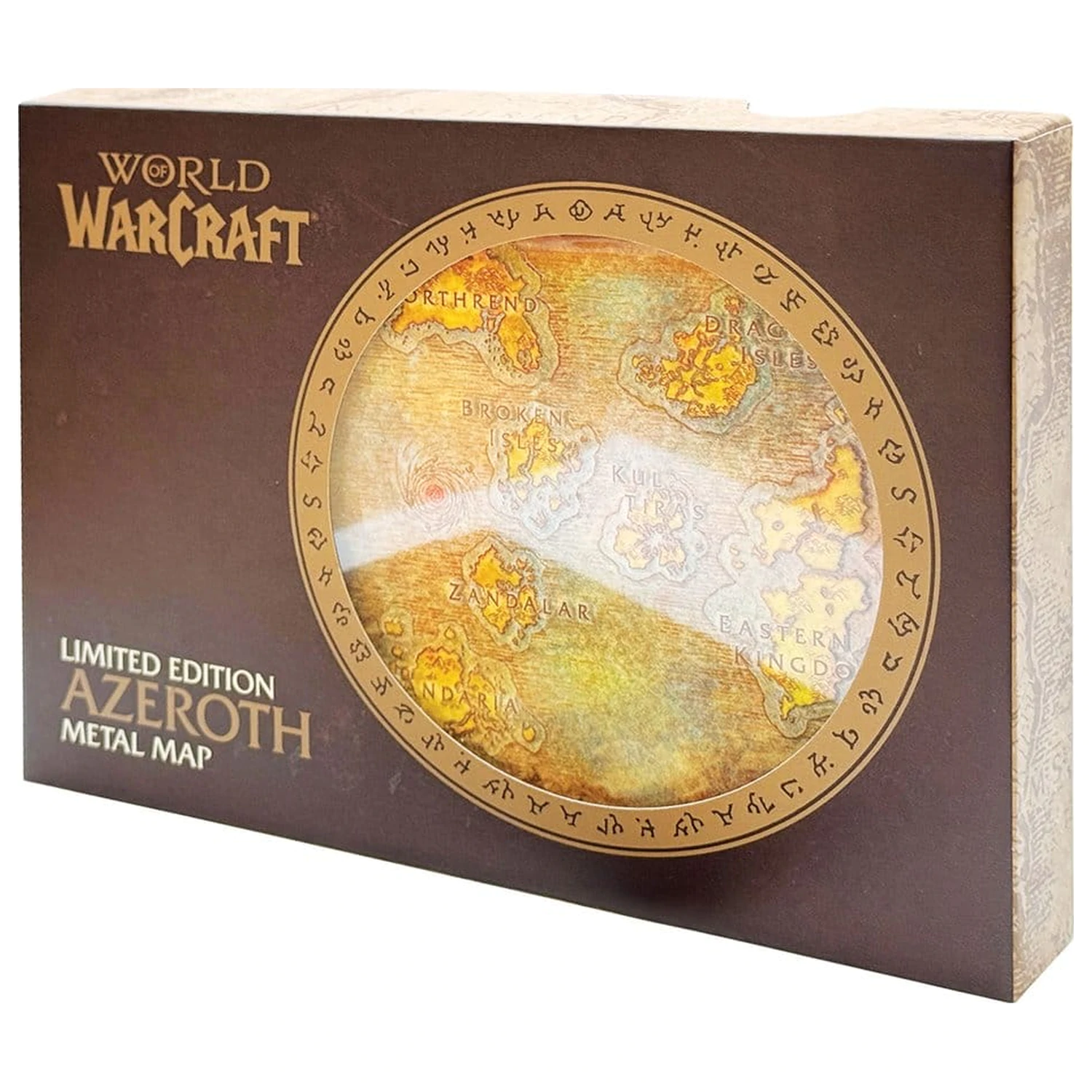 World of Warcraft Replica Metal Harta din Azeroth Editie Limitata 12 x 18 cm poza produsului