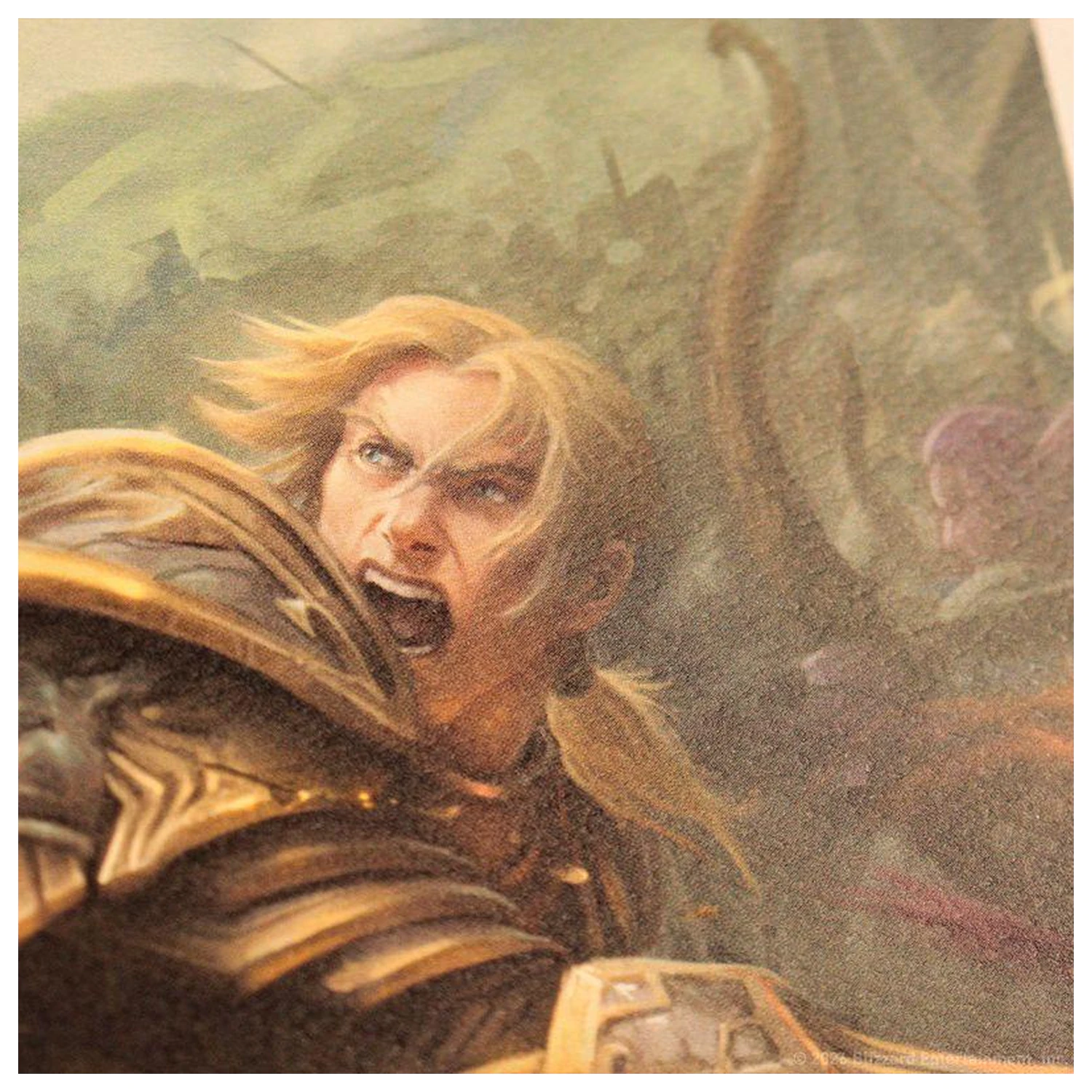 Tablou Art Print World of Warcraft Sylvanas vs Anduin Editie Limitata poza produsului