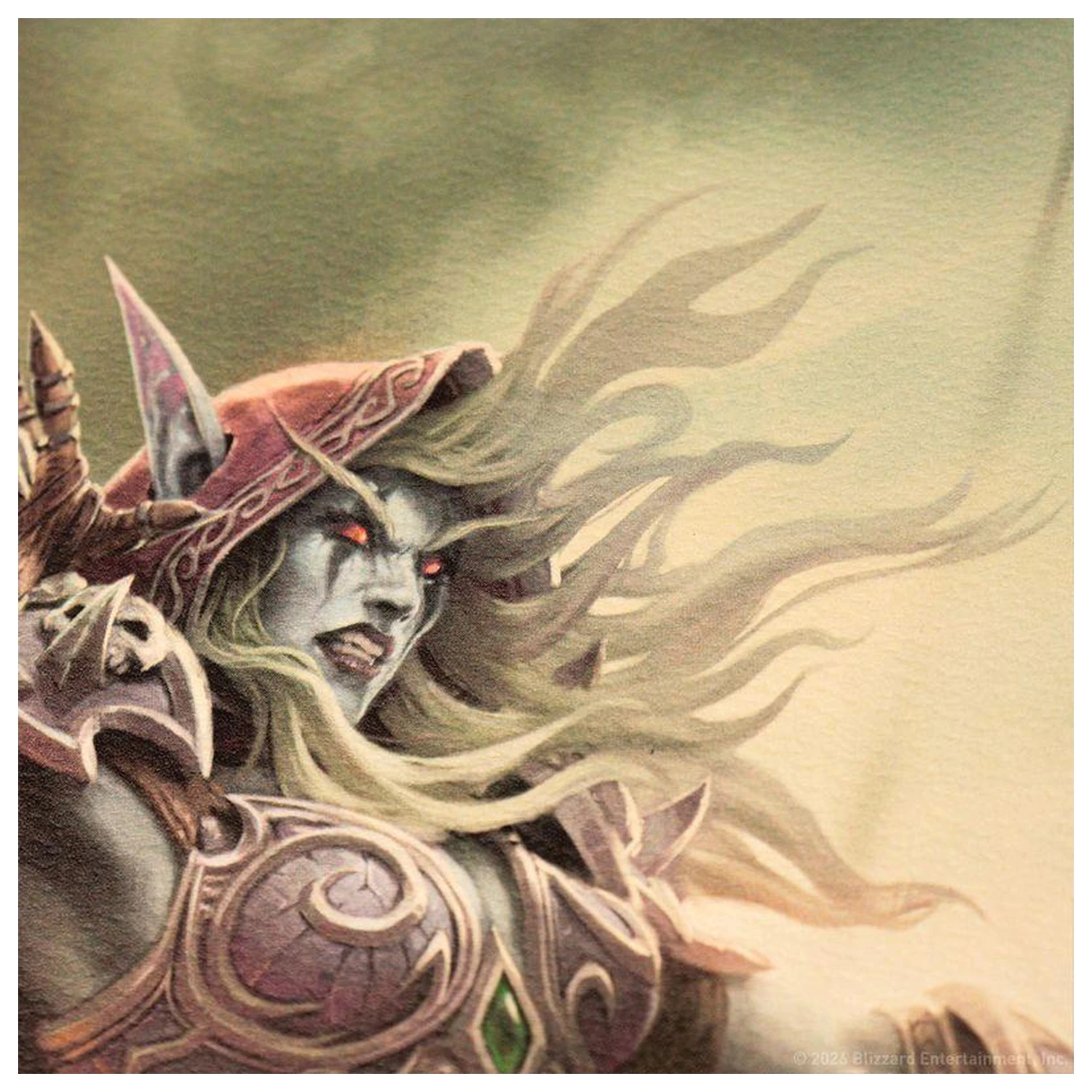Tablou Art Print World of Warcraft Sylvanas vs Anduin Editie Limitata poza produsului