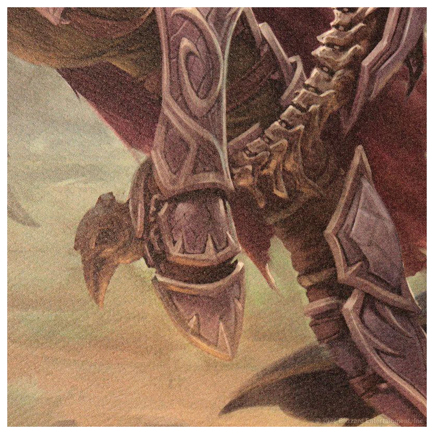 Tablou Art Print World of Warcraft Sylvanas vs Anduin Editie Limitata poza produsului