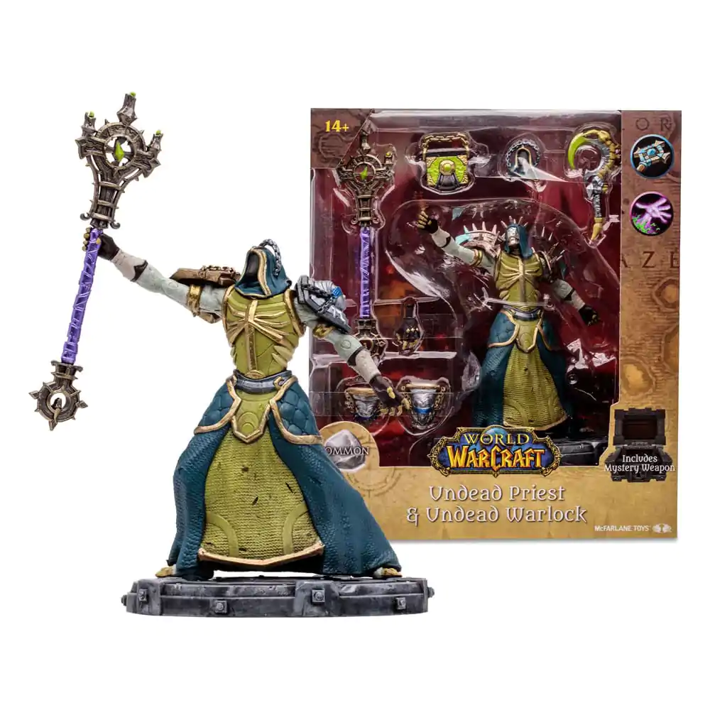 Figurină de acțiune World of Warcraft Undead: Priest / Warlock 15 cm poza produsului