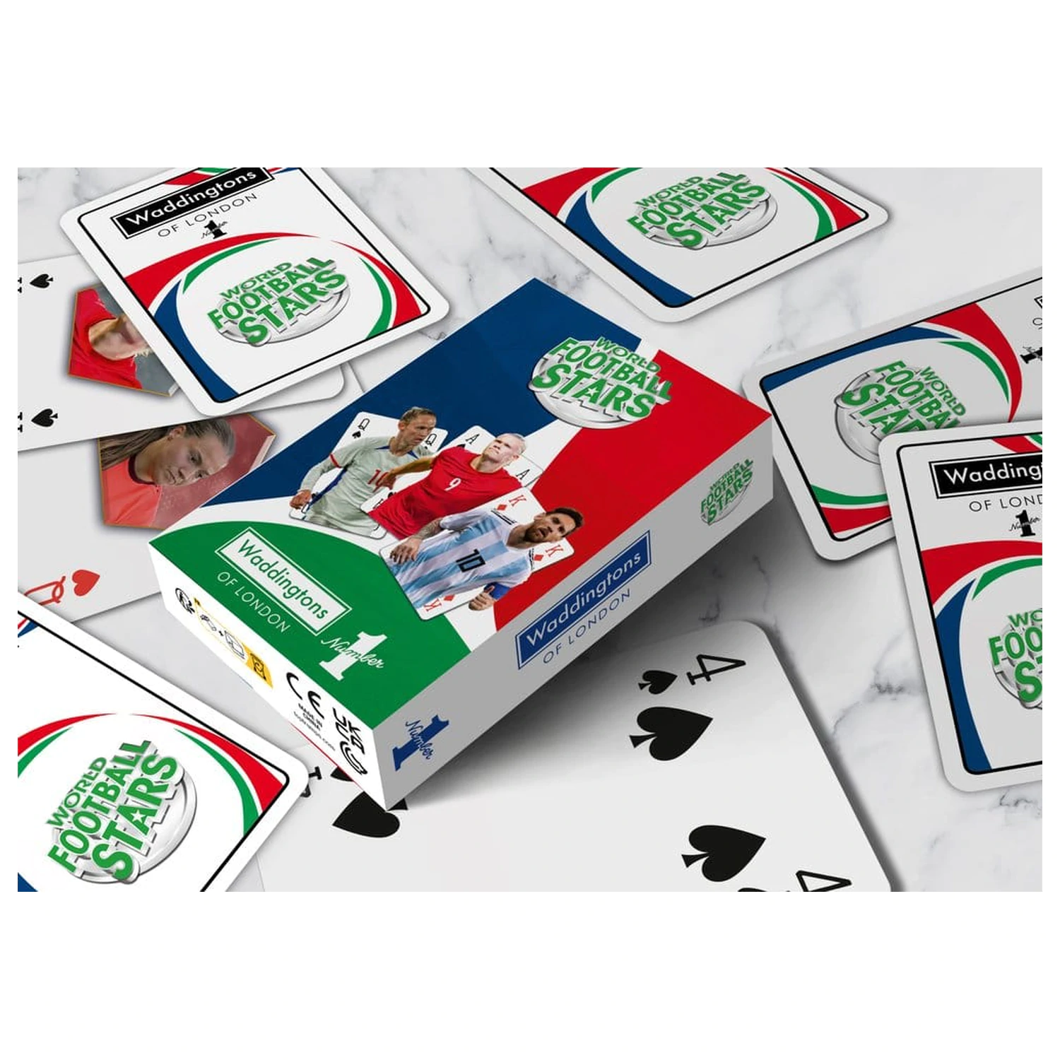World Soccer Stars No 1 Playing Cards *English Version* poza produsului