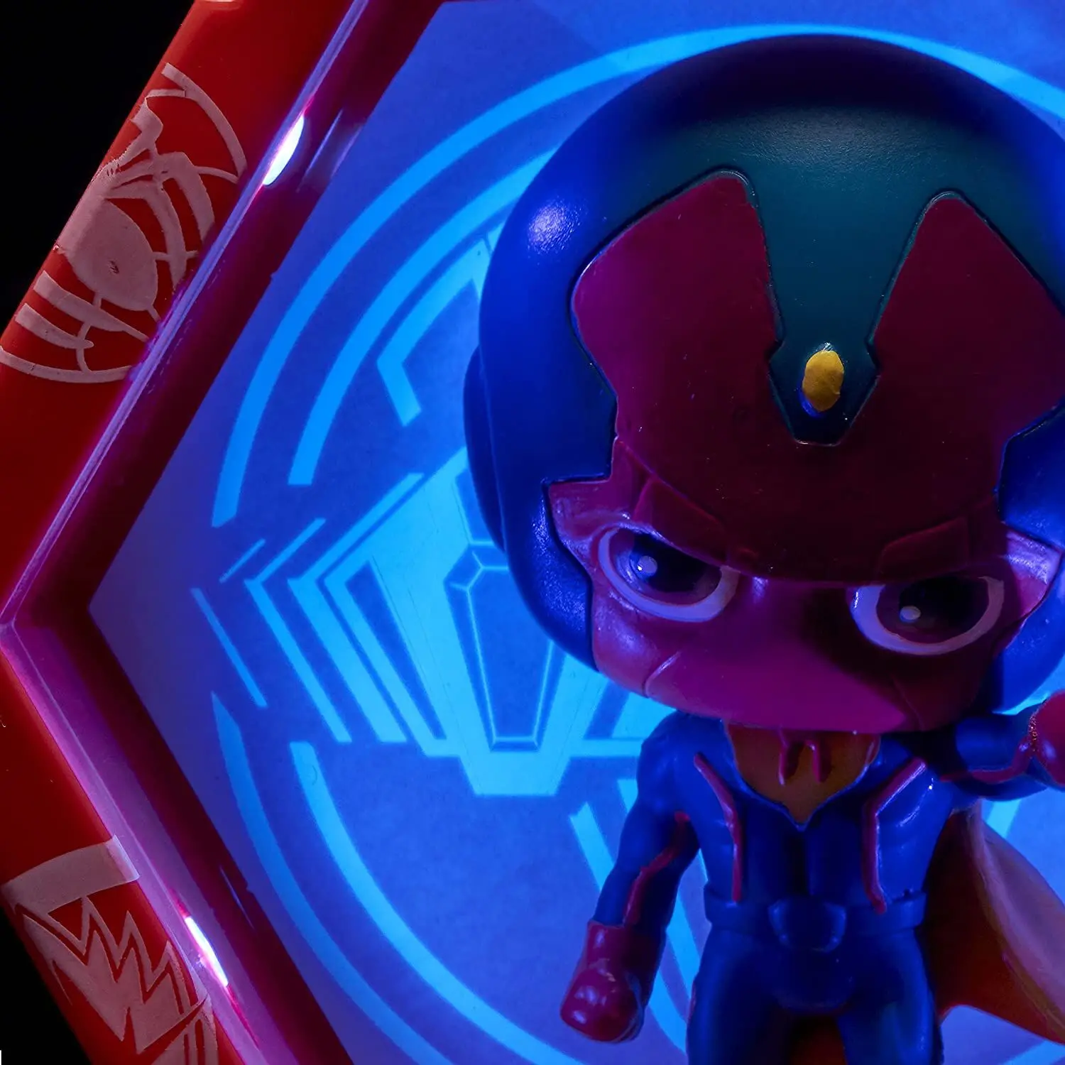 WOW! POD Marvel Vision + figurine LED Scarlet set poza produsului