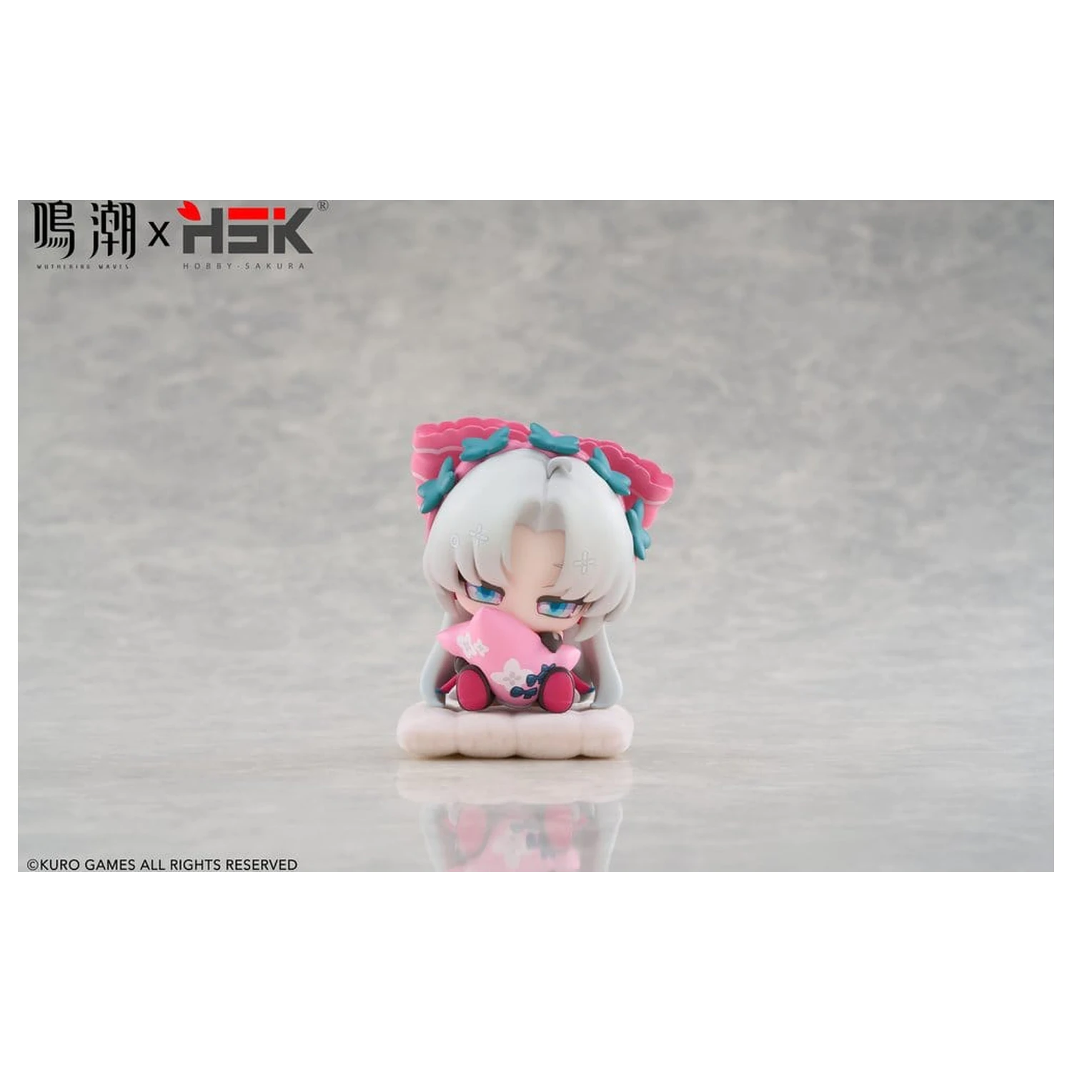 Wuthering Waves Nemunemu Series figurina PVC Carlotta Chibi 9 cm poza produsului