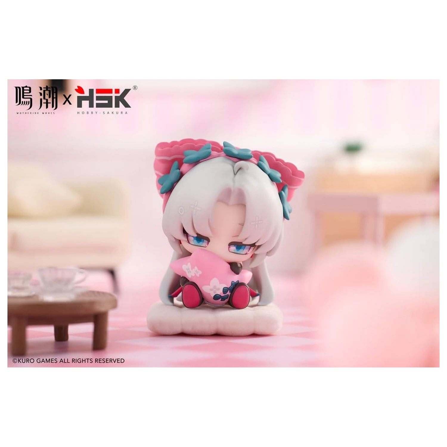Wuthering Waves Nemunemu Series figurina PVC Carlotta Chibi 9 cm poza produsului