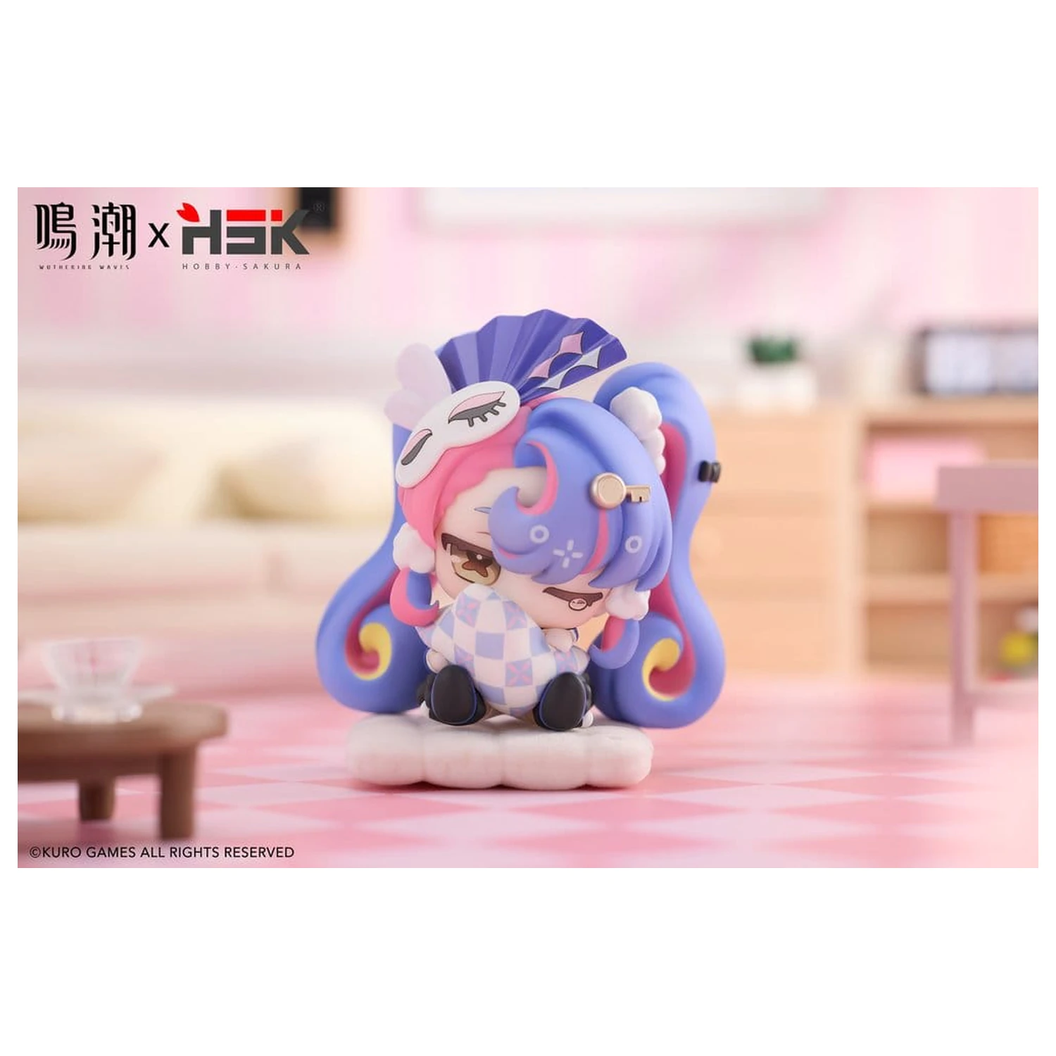Wuthering Waves Nemunemu Series Roccia Figurina Chibi 9 cm poza produsului
