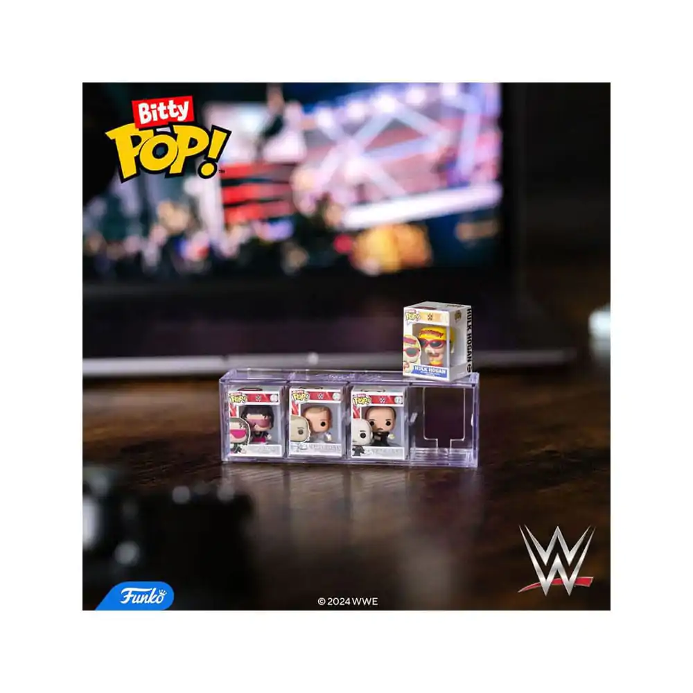 WWE Bitty Funko POP! Figurina Vinil Set de 4 Bret Hart 2,5 cm poza produsului