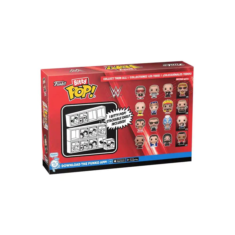 WWE Bitty Funko POP! Figurina de vinil set de 4 Dusty Rhodes 2,5 cm poza produsului