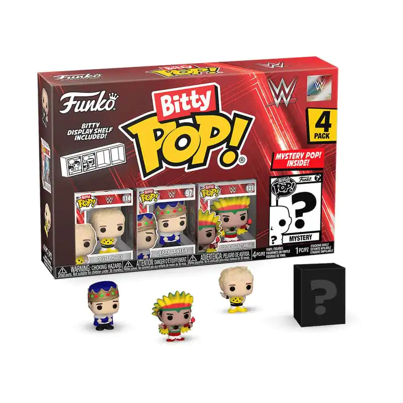 WWE Bitty Funko POP! Figurina de vinil set de 4 Dusty Rhodes 2,5 cm poza produsului