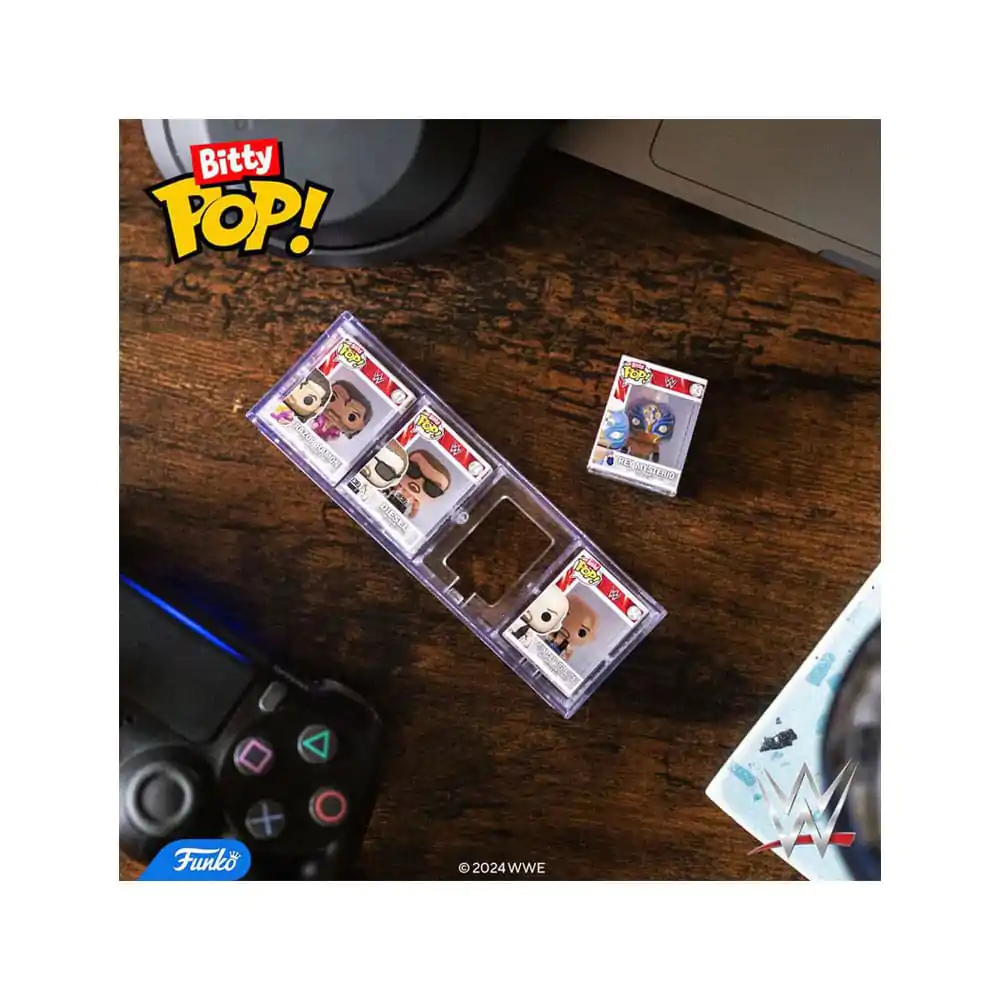 WWE Bitty Funko POP! Figurina vinyl set 4 bucăți Razor Ramon 2,5 cm poza produsului